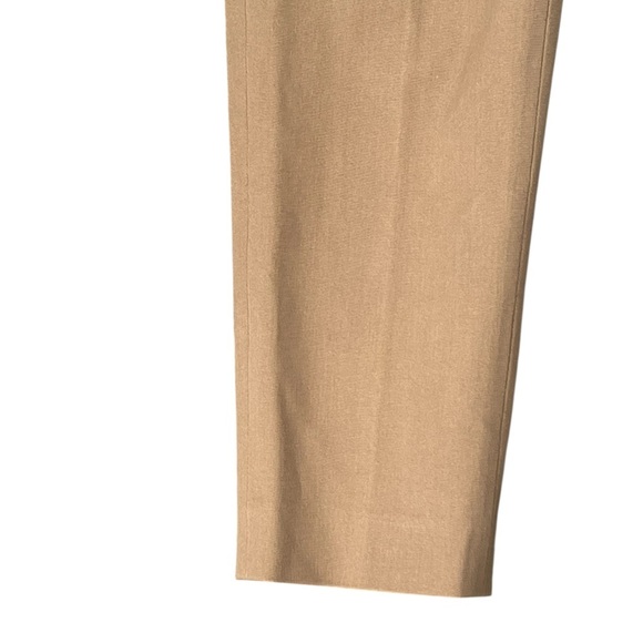 Pearl by Lela Rose camel tan classic slim fit pants timeless equestrian office - Picture 7 of 9